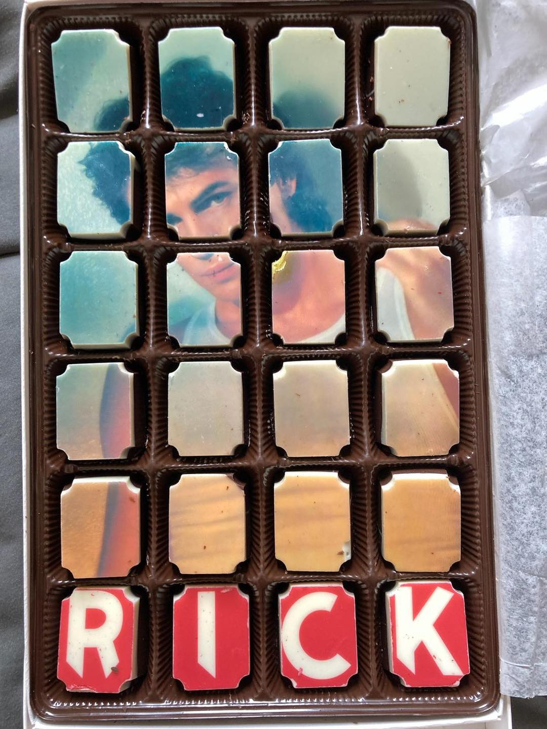 Custom Chocolate Box with Any Photo or Image